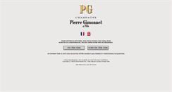 Desktop Screenshot of champagne-gimonnet.com